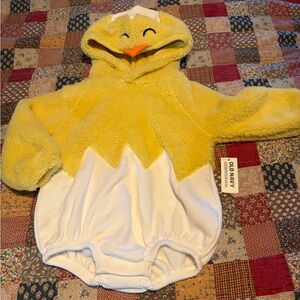 Old Navy Yellow and White Duck Costume